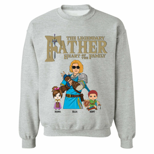 Personalized Greatest Dad In Hyrule Shirt Gift For Dad - Birthday & Mother's Day Gift For Her Vr2 - Image 10