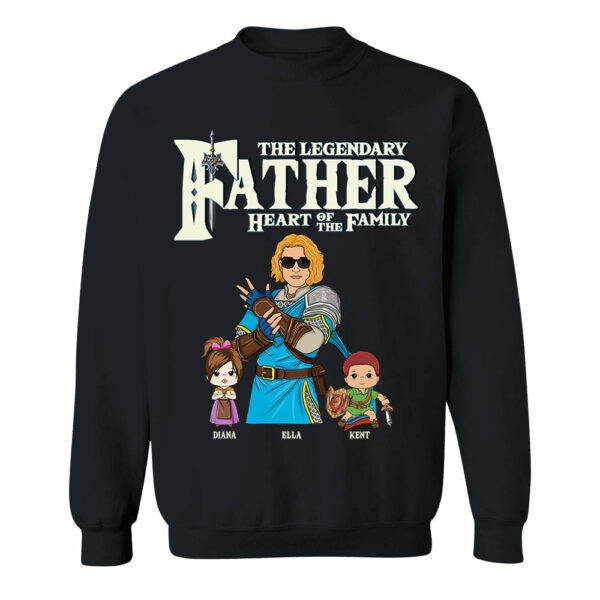 Personalized Greatest Dad In Hyrule Shirt Gift For Dad - Birthday & Mother's Day Gift For Her - Image 9
