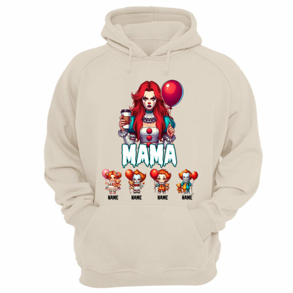 Personalized Halloween Horror Mama Custom Kid Name Shirt - Image 14