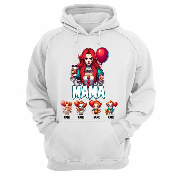 Personalized Halloween Horror Mama Custom Kid Name Shirt - Image 12