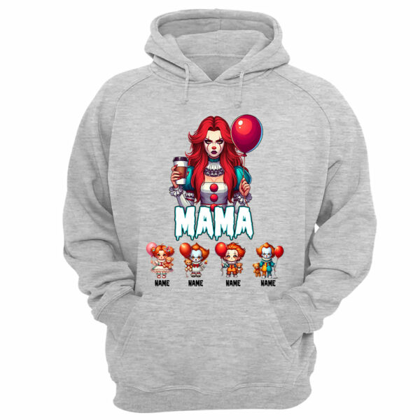 Personalized Halloween Horror Mama Custom Kid Name Shirt - Image 13