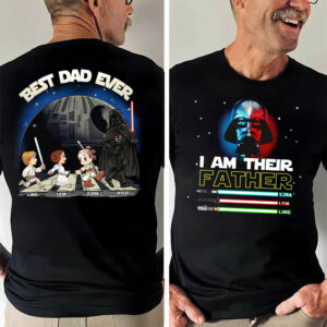 Personalized I Am Their Father Best Dad Ever Shirt, Father's Day Gift For Dad T1807