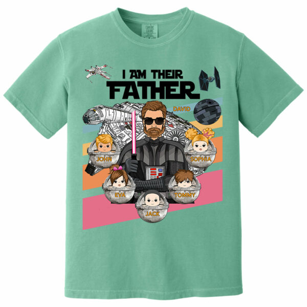 Personalized I Am Their Father Shirt, Custom Nickname Shirt, Gift For Dad T1807 - Image 13