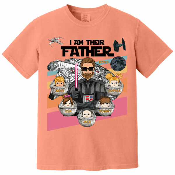 Personalized I Am Their Father Shirt, Custom Nickname Shirt, Gift For Dad T1807 - Image 10