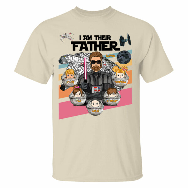 Personalized I Am Their Father Shirt, Custom Nickname Shirt, Gift For Dad T1807 - Image 6