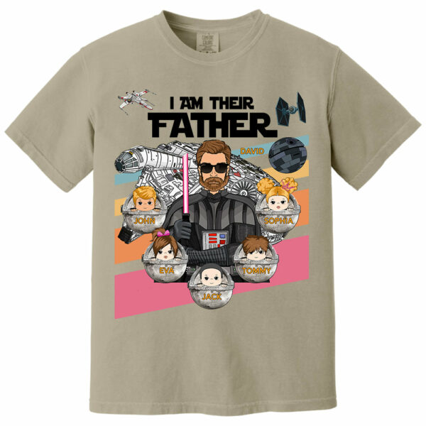 Personalized I Am Their Father Shirt, Custom Nickname Shirt, Gift For Dad T1807 - Image 11