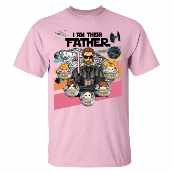 Personalized I Am Their Father Shirt, Custom Nickname Shirt, Gift For Dad T1807 - Image 8