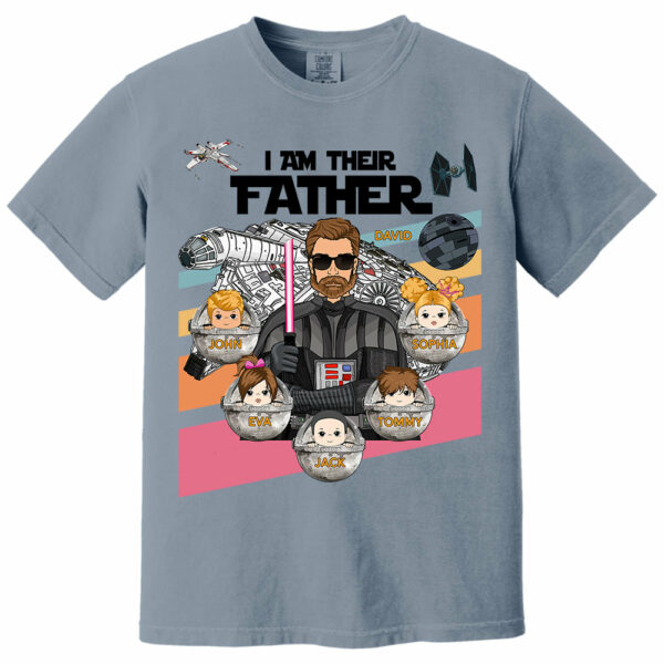 Personalized I Am Their Father Shirt, Custom Nickname Shirt, Gift For Dad T1807 - Image 12