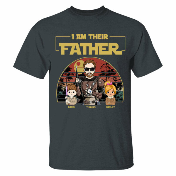 Personalized I Am Their Father Shirt, Father's Day Gift - Image 2