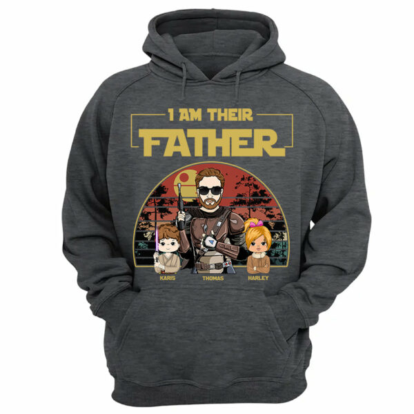 Personalized I Am Their Father Shirt, Father's Day Gift - Image 12