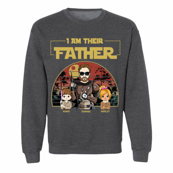 Personalized I Am Their Father Shirt, Father's Day Gift - Image 9