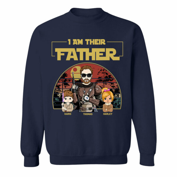 Personalized I Am Their Father Shirt, Father's Day Gift - Image 10
