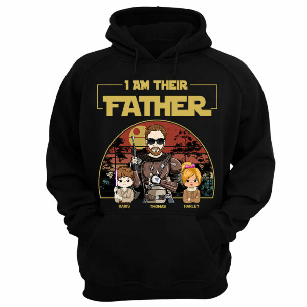 Personalized I Am Their Father Shirt, Father's Day Gift - Image 11