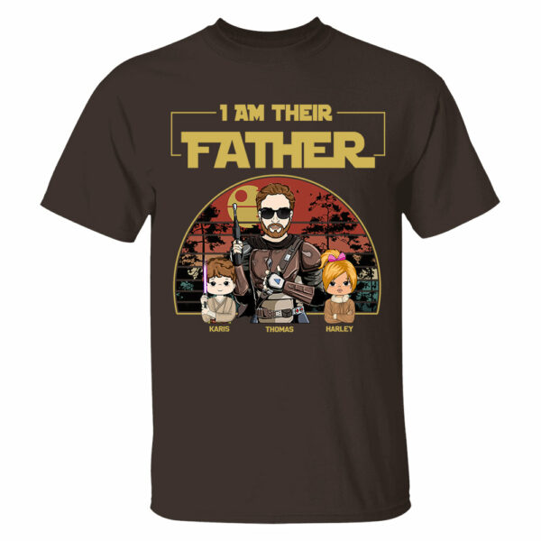 Personalized I Am Their Father Shirt, Father's Day Gift - Image 6