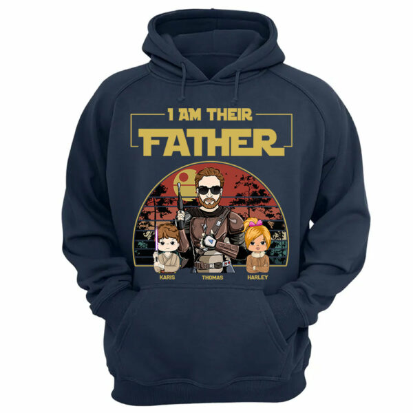 Personalized I Am Their Father Shirt, Father's Day Gift - Image 13