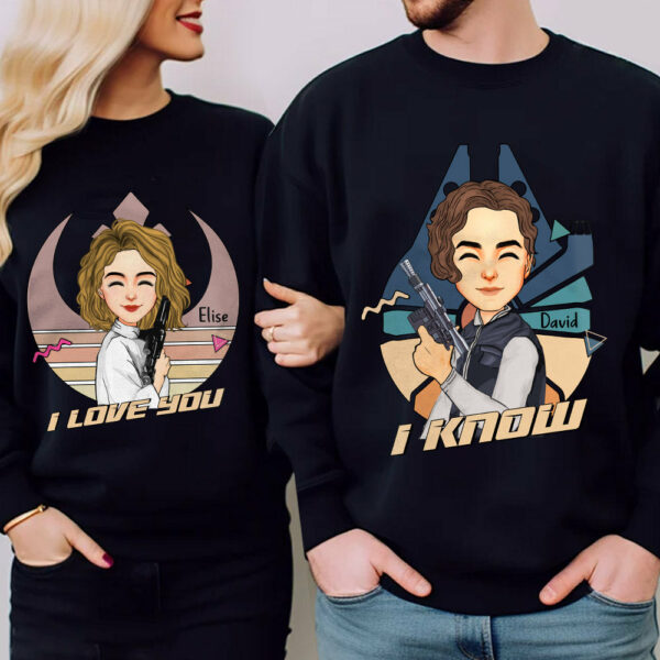 Personalized I Love You I Know Shirt - Custom Gift For Couple