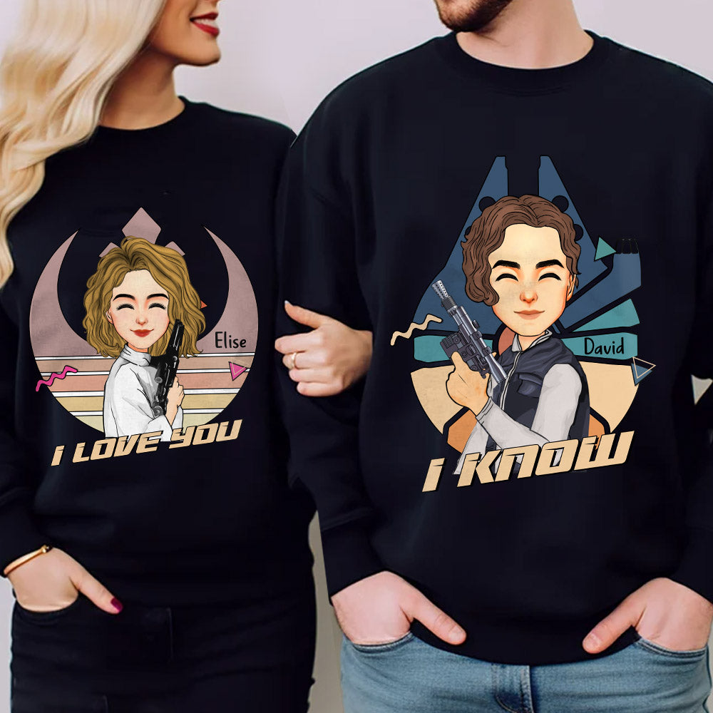 Personalized I Love You I Know Shirt - Custom Gift For Couple