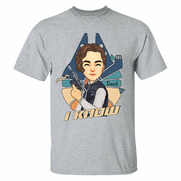 Personalized I Love You I Know Shirt - Custom Gift For Couple - Image 3
