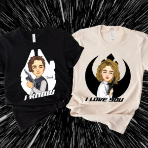 Personalized I Love You I Know Shirt - Custom Gift For Couple Vr2