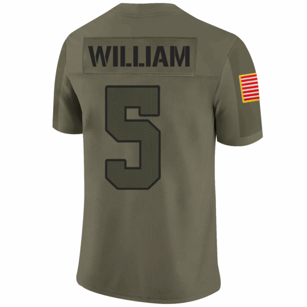 Personalized Jersey Football Military Shirt Gift For Veteran Soldier K1702 - Image 3
