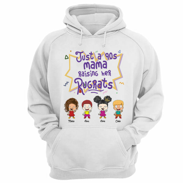 Personalized Just A 90s Mama Shirt Gift For Mom - Image 10