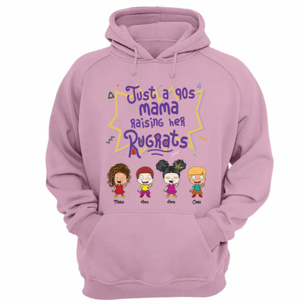 Personalized Just A 90s Mama Shirt Gift For Mom - Image 12