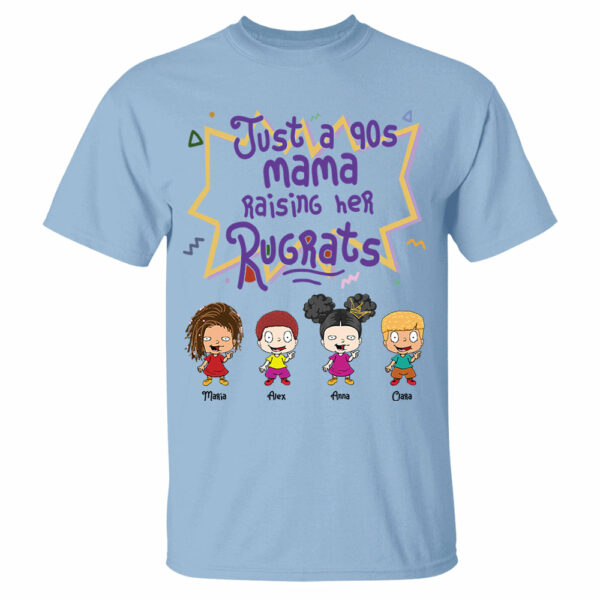 Personalized Just A 90s Mama Shirt Gift For Mom - Image 4