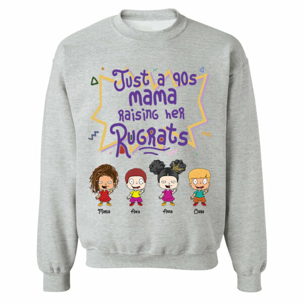 Personalized Just A 90s Mama Shirt Gift For Mom - Image 7