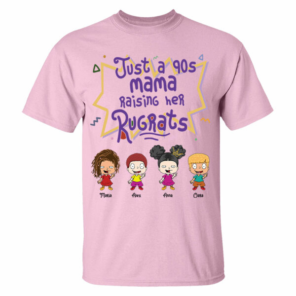 Personalized Just A 90s Mama Shirt Gift For Mom - Image 5