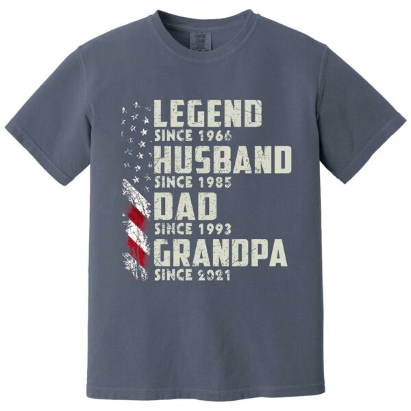 Personalized Legend Husband Dad Grandpa, Custom Father's Day Shirt With Nick Name And Year, Best Gift For Grandpa, Grandpa Tee - Image 10