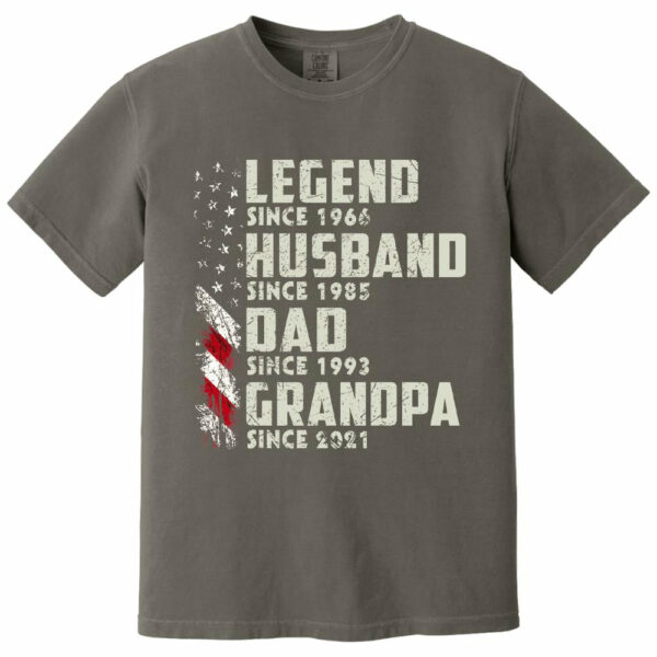 Personalized Legend Husband Dad Grandpa, Custom Father's Day Shirt With Nick Name And Year, Best Gift For Grandpa, Grandpa Tee - Image 12
