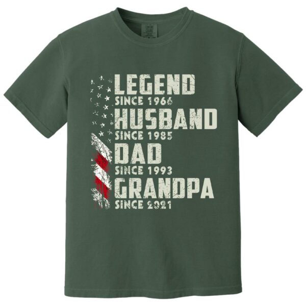 Personalized Legend Husband Dad Grandpa, Custom Father's Day Shirt With Nick Name And Year, Best Gift For Grandpa, Grandpa Tee - Image 11