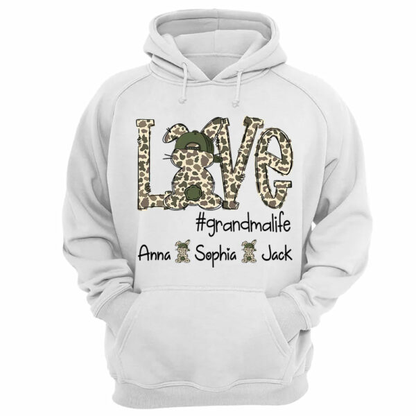 Personalized Love Easter Bunny Grandma, Gift For Easter Day Shirt T1807 - Image 10