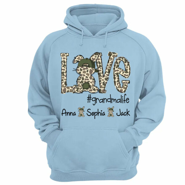 Personalized Love Easter Bunny Grandma, Gift For Easter Day Shirt T1807 - Image 12