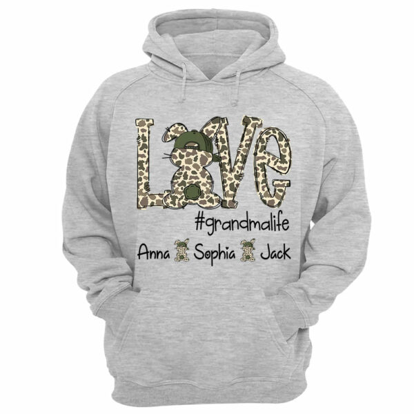 Personalized Love Easter Bunny Grandma, Gift For Easter Day Shirt T1807 - Image 11