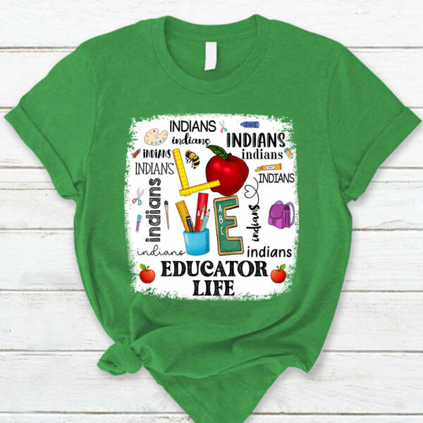Personalized Love School Mascot T- Shirt - Image 4
