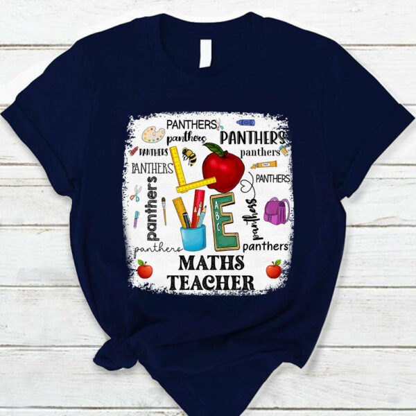 Personalized Love School Mascot T- Shirt - Image 8