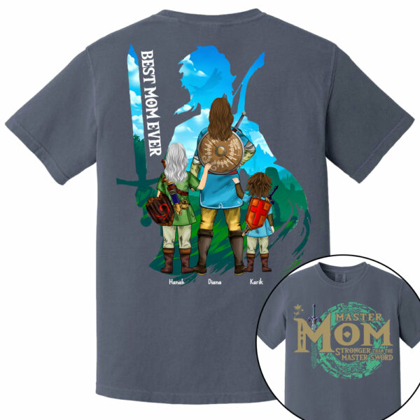 Personalized Master Mom The Legend Of Mom Zelda Mom Shirt - Mother's Day & Birthday Gift For Mother Tu24 - Image 14