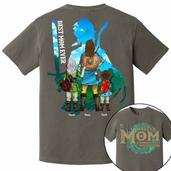 Personalized Master Mom The Legend Of Mom Zelda Mom Shirt - Mother's Day & Birthday Gift For Mother Tu24 - Image 16