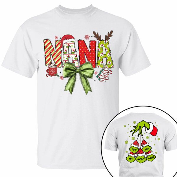 Personalized Mimi Christmas Sweatshirt, Christmas Gigi Grandma Gift Sweatshirt, Nana Mimi Christmas Shirt - Image 2