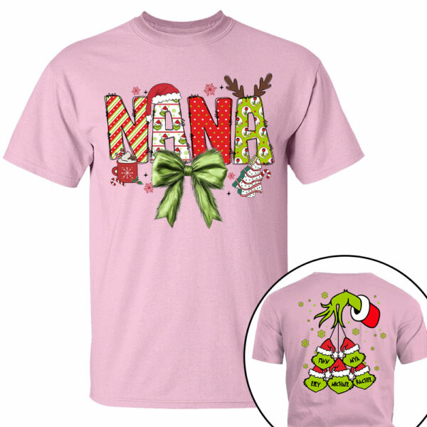Personalized Mimi Christmas Sweatshirt, Christmas Gigi Grandma Gift Sweatshirt, Nana Mimi Christmas Shirt - Image 5