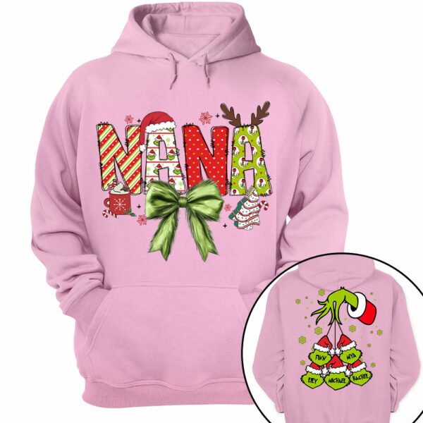 Personalized Mimi Christmas Sweatshirt, Christmas Gigi Grandma Gift Sweatshirt, Nana Mimi Christmas Shirt - Image 12