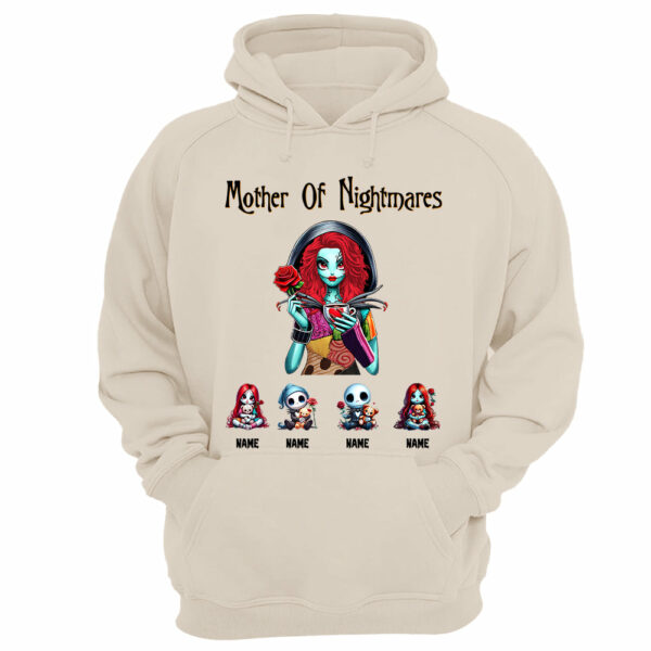Personalized Mother Of Nightmares Shirt, Halloween Mom Shirt, Custom Halloween Shirt For Mom Grandma - Image 12
