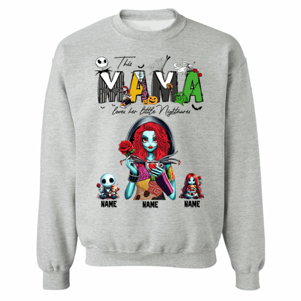 Personalized Mother Of Nightmares Shirt, Halloween Mom Shirt, Custom Halloween Shirt For Mom Grandma NA04 - Image 12