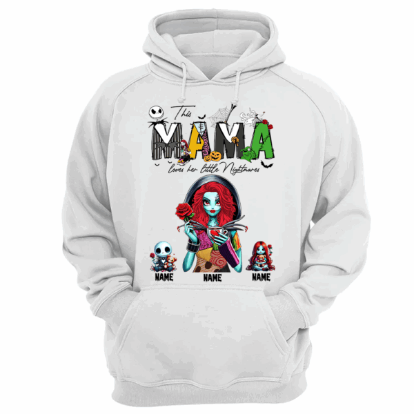 Personalized Mother Of Nightmares Shirt, Halloween Mom Shirt, Custom Halloween Shirt For Mom Grandma NA04 - Image 8