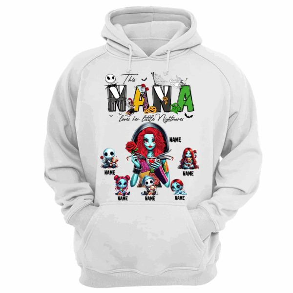 Personalized Mother Of Nightmares Shirt, Halloween Mom Shirt, Custom Halloween Shirt For Mom Grandma NA04 - Image 12