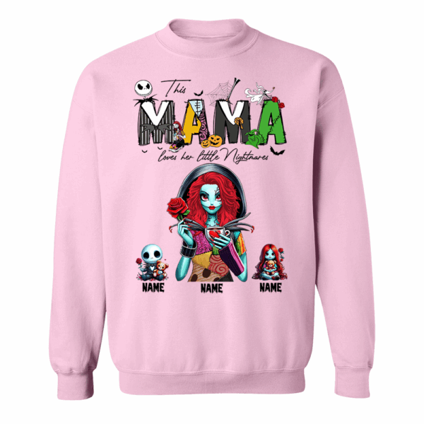 Personalized Mother Of Nightmares Shirt, Halloween Mom Shirt, Custom Halloween Shirt For Mom Grandma NA04 - Image 10