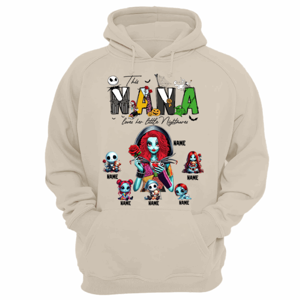 Personalized Mother Of Nightmares Shirt, Halloween Mom Shirt, Custom Halloween Shirt For Mom Grandma NA04 - Image 5