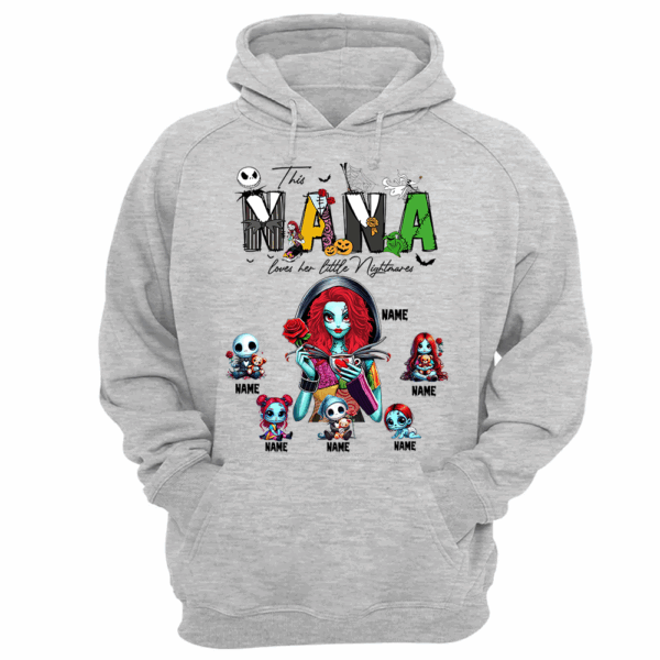 Personalized Mother Of Nightmares Shirt, Halloween Mom Shirt, Custom Halloween Shirt For Mom Grandma NA04 - Image 10