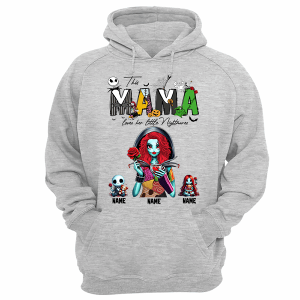 Personalized Mother Of Nightmares Shirt, Halloween Mom Shirt, Custom Halloween Shirt For Mom Grandma NA04 - Image 13